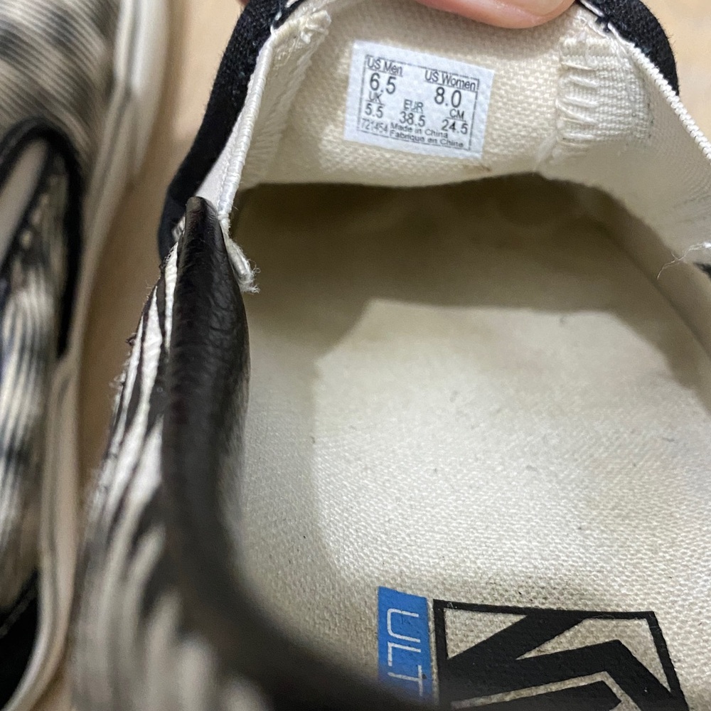 Vans Blur Patterned Platform Slip-Ons - image 7